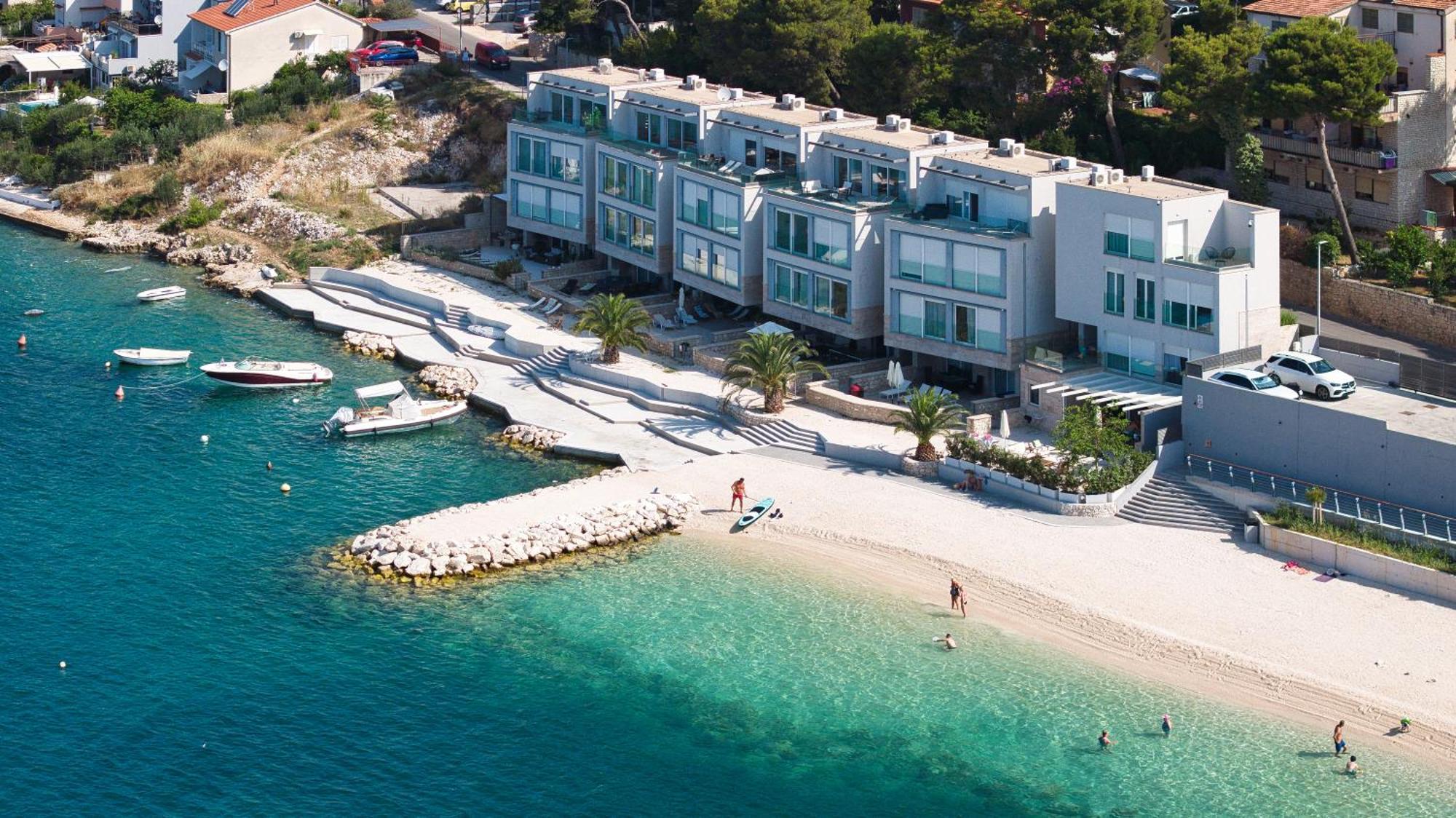 Livingstone Beach House Trogir Bagian luar foto
