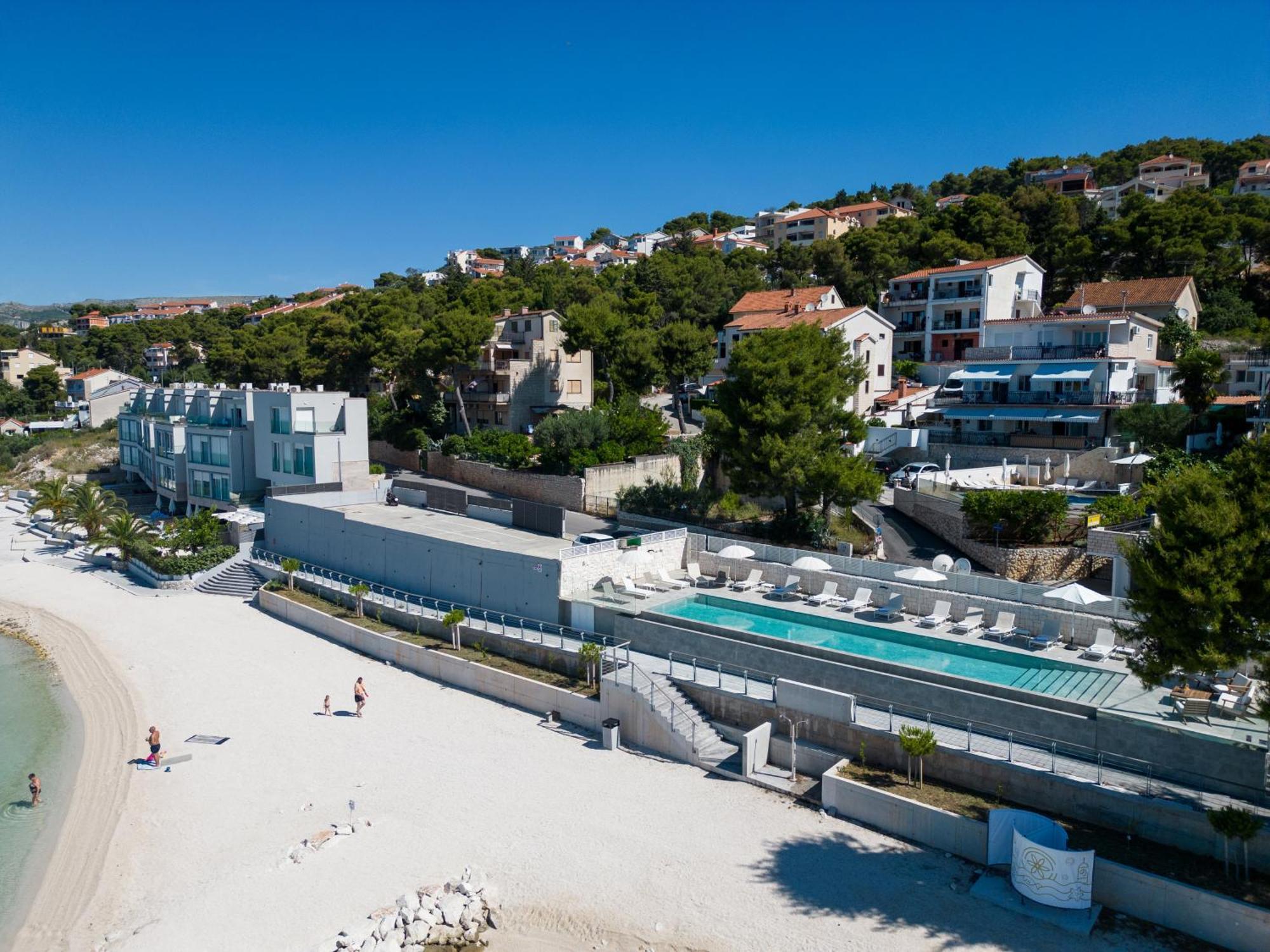 Livingstone Beach House Trogir Bagian luar foto