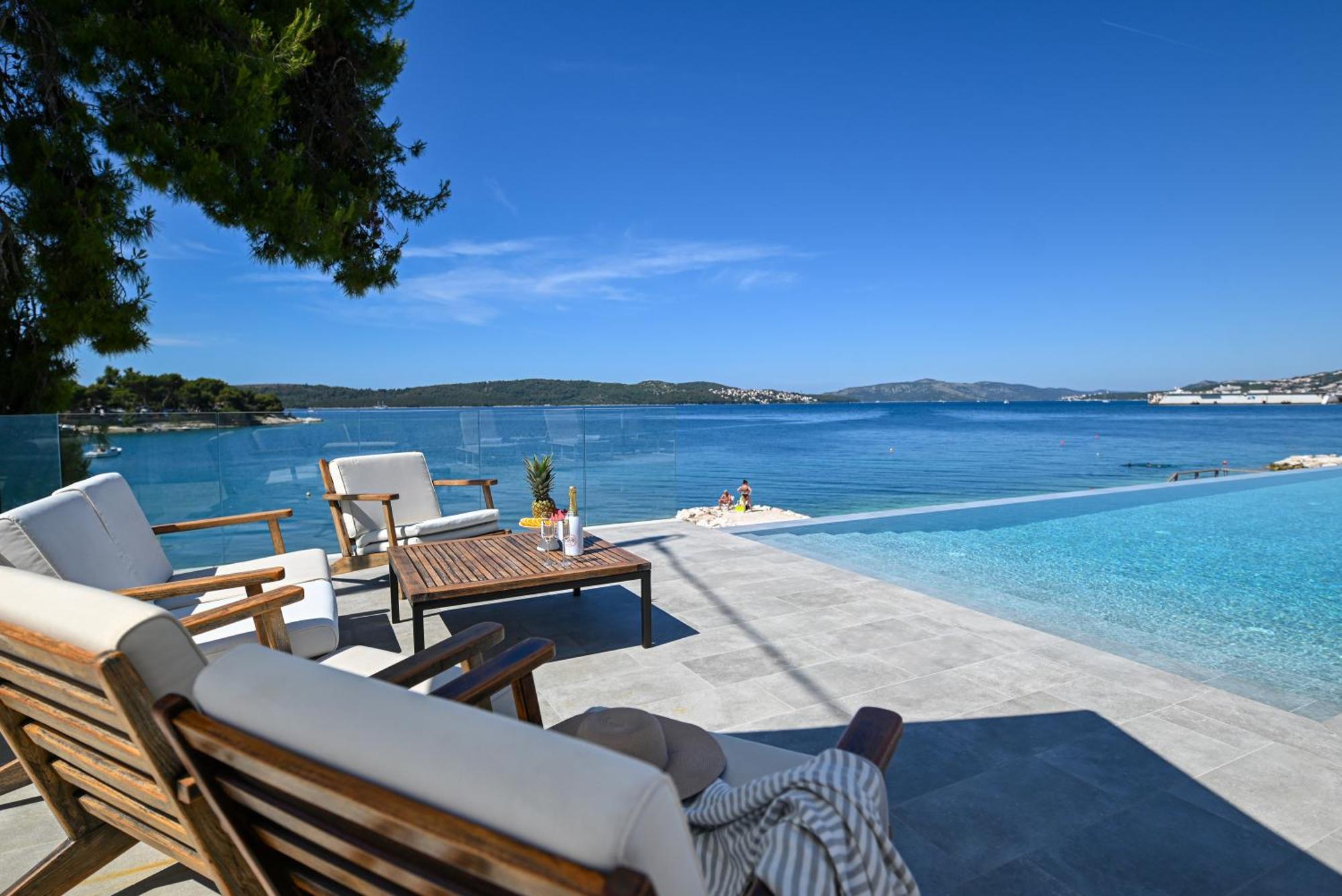 Livingstone Beach House Trogir Bagian luar foto